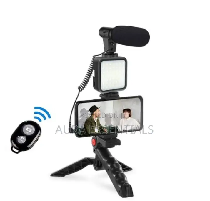 Portable Video Making Kit Black