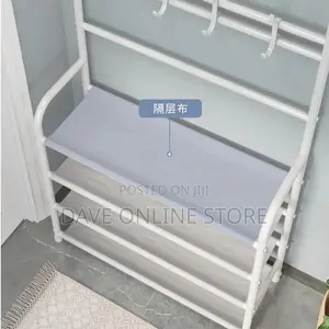 Coat Rack Shoe Rack Entryway Hall Trees Hanging Storage