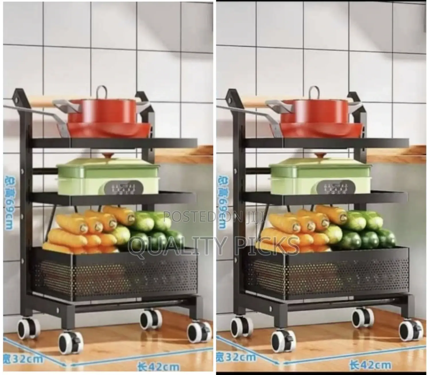 Kitchen Trolley Rack