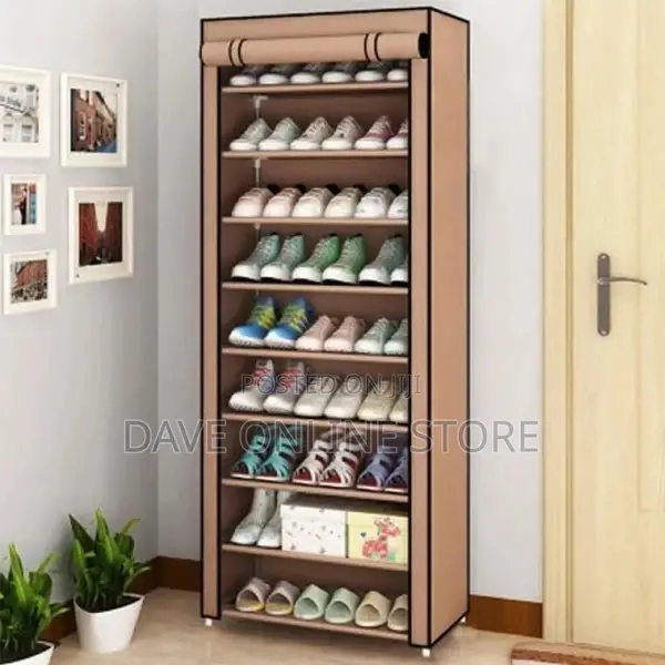 10 Layers Shoe Rack Organizer Cabinet Storage DIY