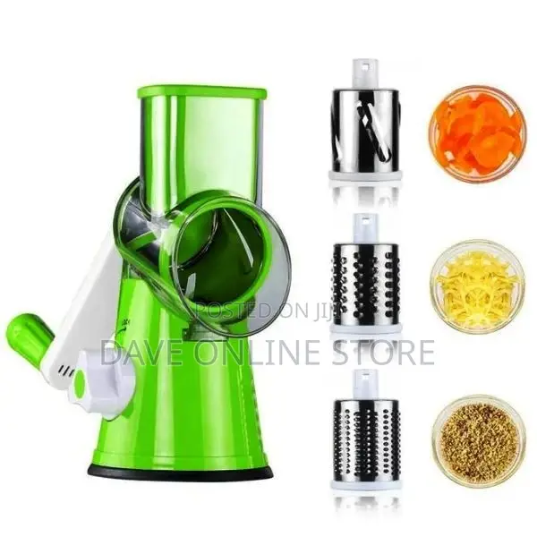 Table Top Drum Grater – Home Made Easy Salad Cutter