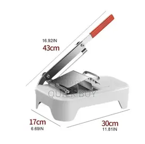 New Adjustable Manual Frozen Meat and Vegetable Slicer