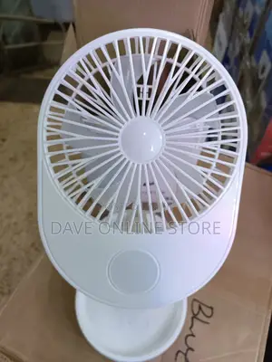 Folding Rechargeable Fan With Light.