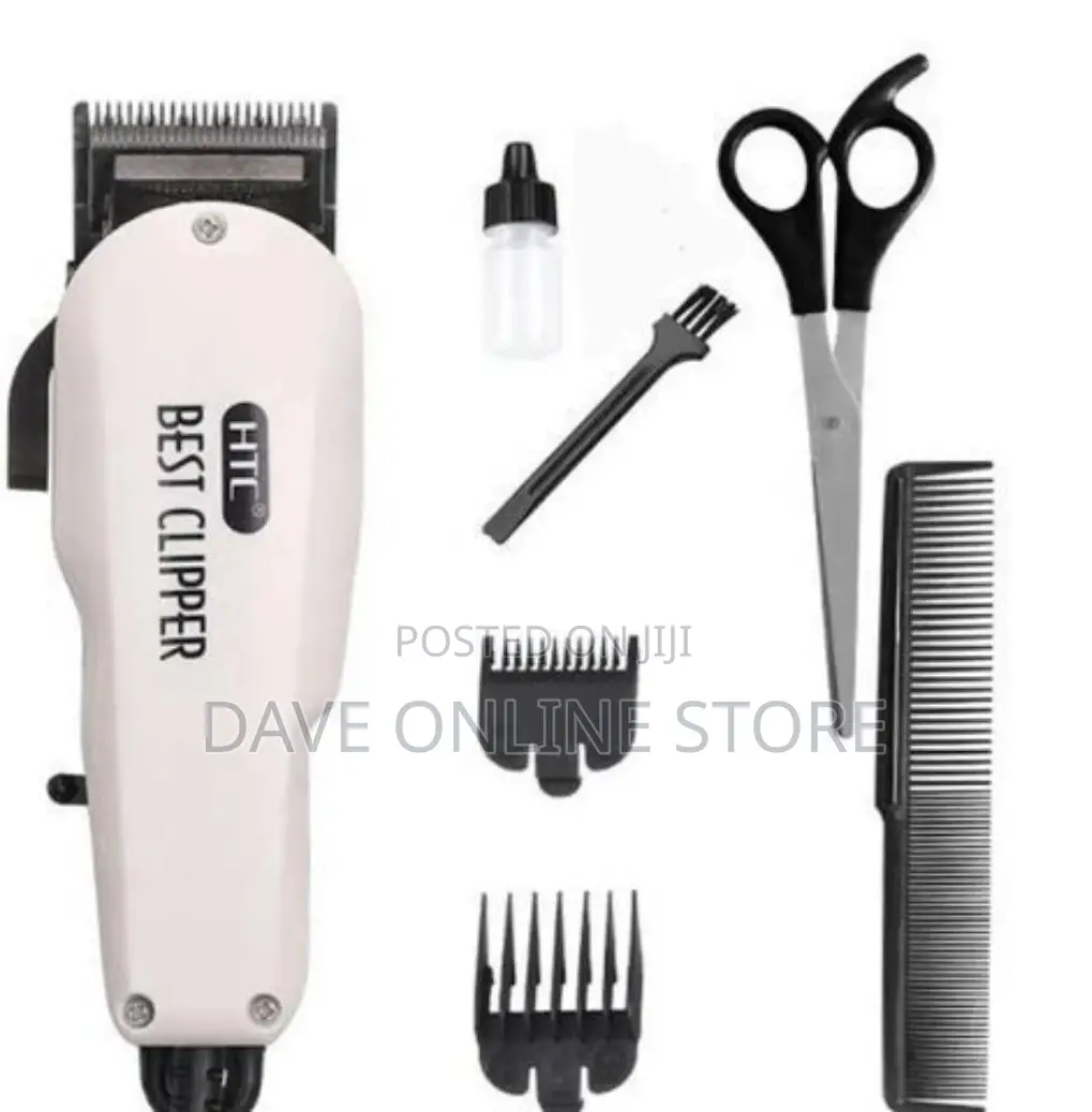 Htc Saloon Professional Hair Clipper Shaving Machine -