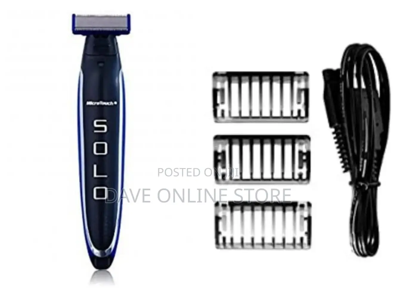 Micro Touch SOLO Rechargeable Shaver, Trimmer and Edger