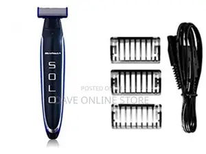 Micro Touch SOLO Rechargeable Shaver, Trimmer and Edger