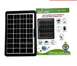 Cclamp 8W Solar Mobile Phone/ Battery Charger