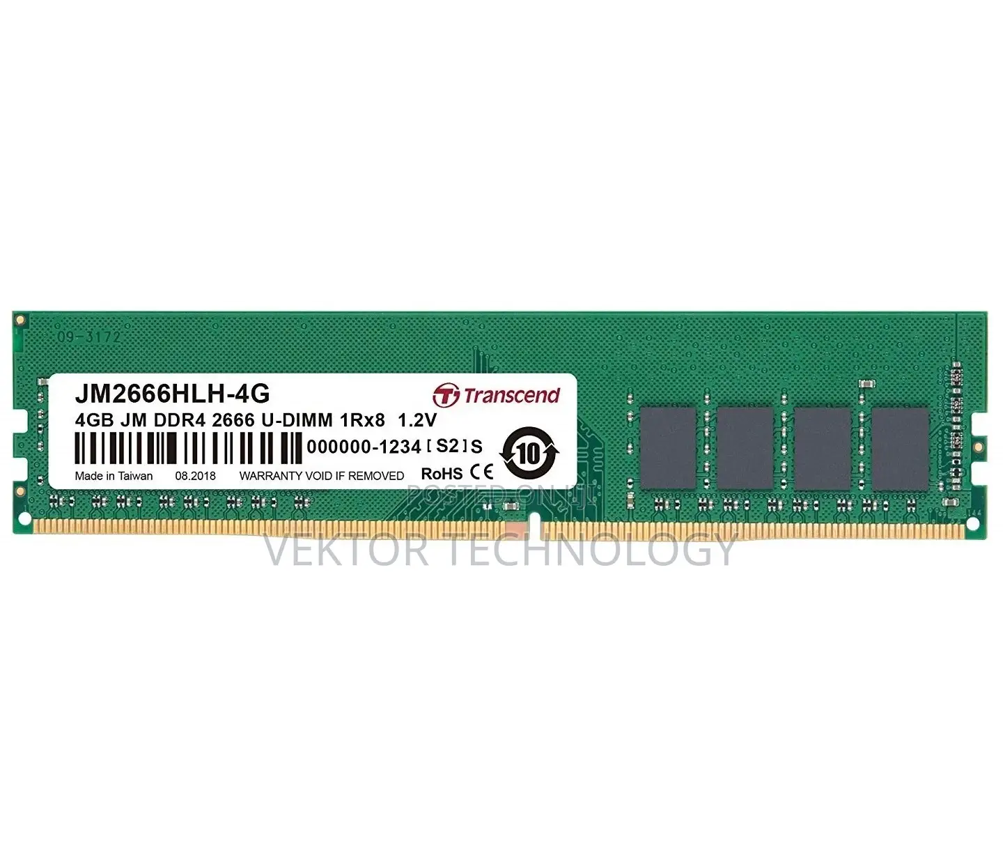 4gb Ddr4-2666 /2400 So-Dimm Desktop RAM