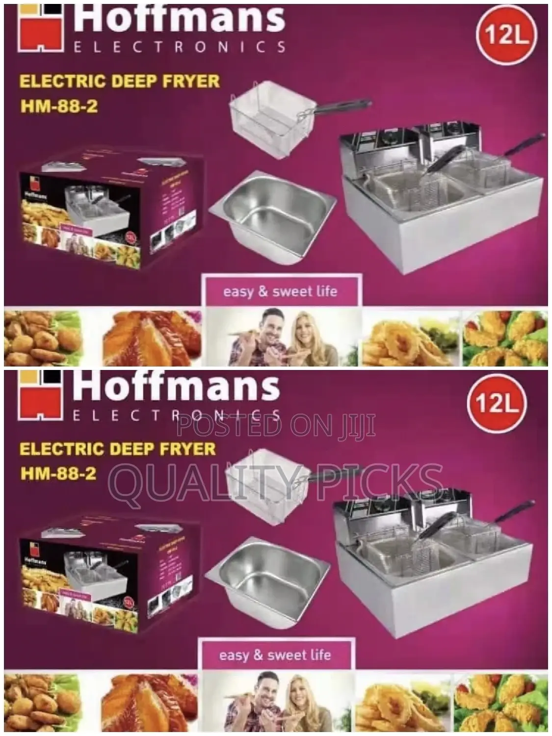 Hoffmans Electric Deep Fryer