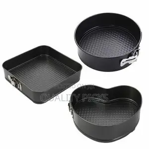 Three Mould Cake Pan Set