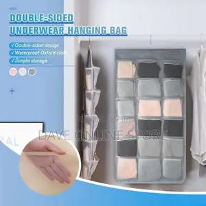 Double-Side Hanging Underwear, Socks,Bra Organizer