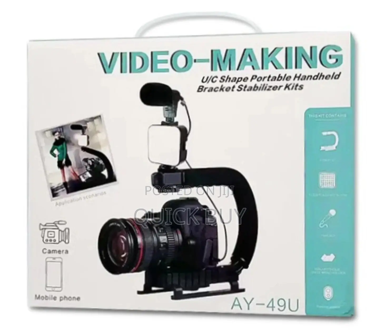 New Video Making Kit for Camera and Mobile Phones