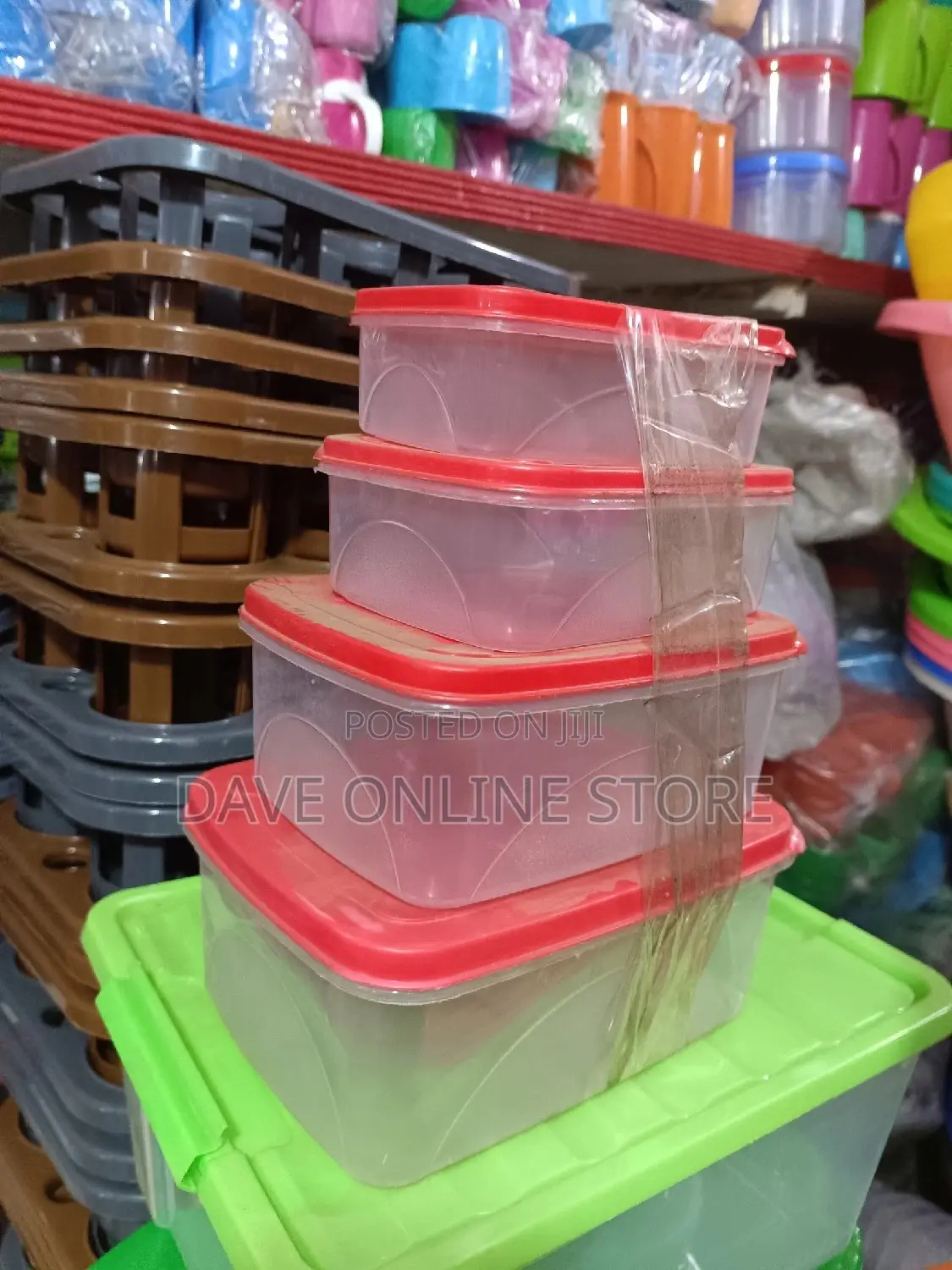 Plastic Food Storage Container Sets.