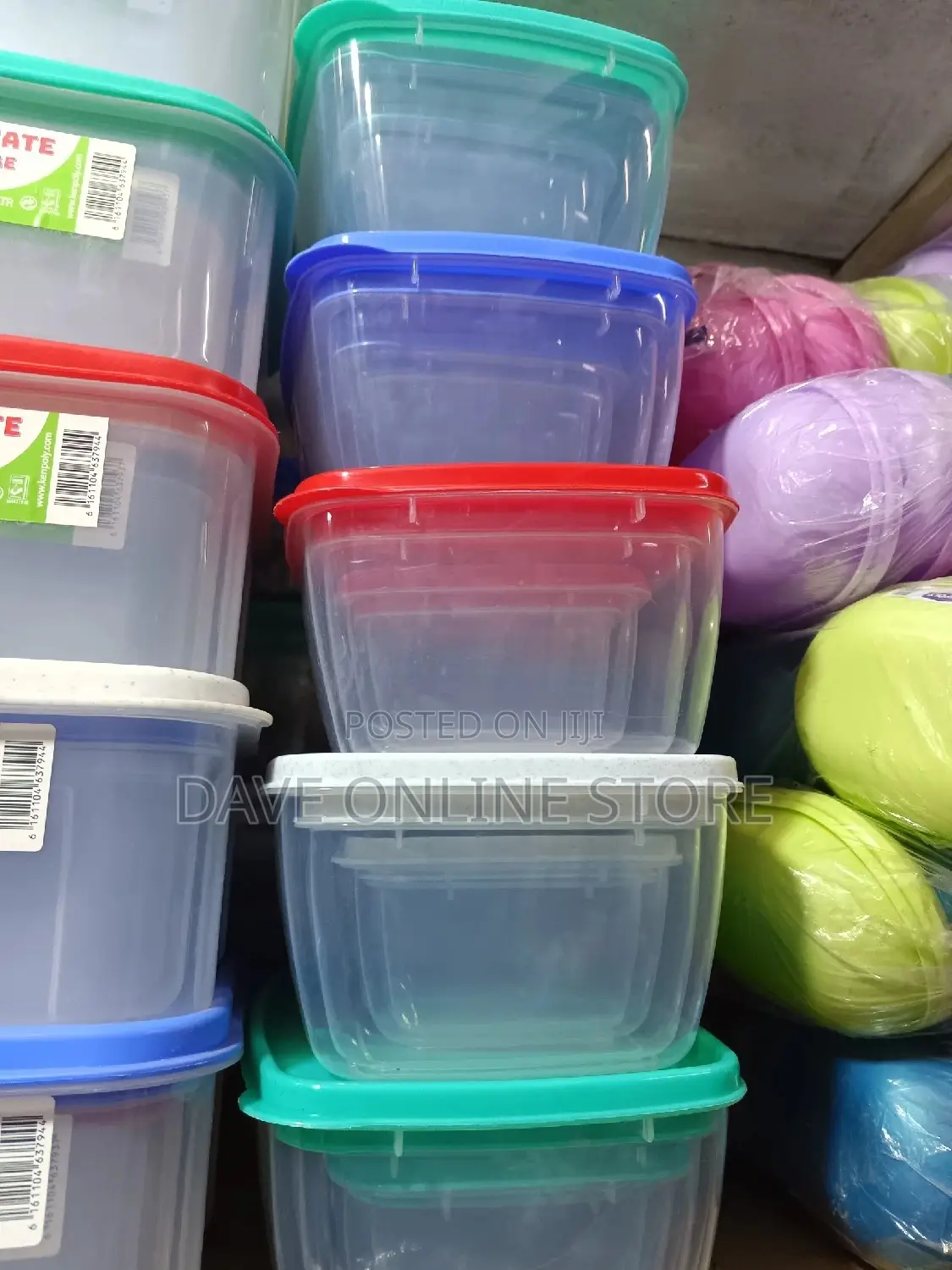 Plastic Food Storage Container Sets.