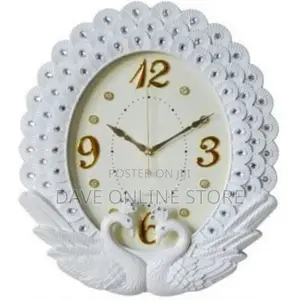 Peacock Silent Stylish Wall Clock –