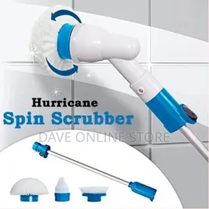 Hurricane Spray Spin Tile Scruber Floor Mop Cleaner Brush