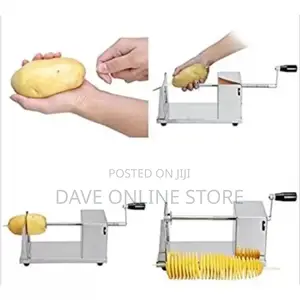 Manual Potato Chips Slicer Spiral Twister Vegetable Cutter