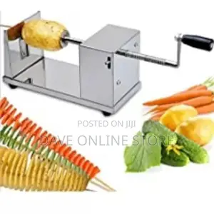 Manual Potato Chips Slicer Spiral Twister Vegetable Cutter