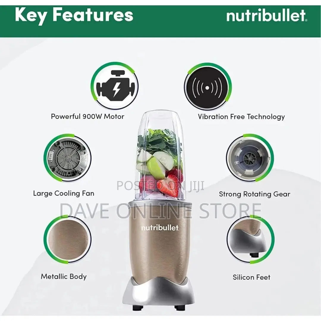 Nutribullet Blender, High Speed 900W Blender/Mixer/Processor