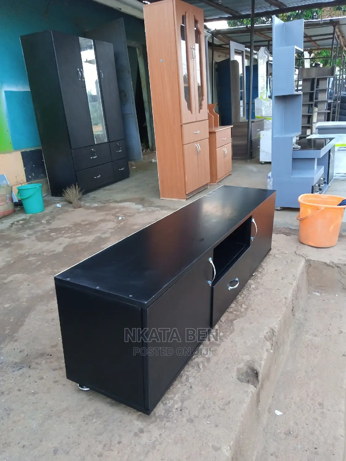 Black Tv Stand 4 Feet