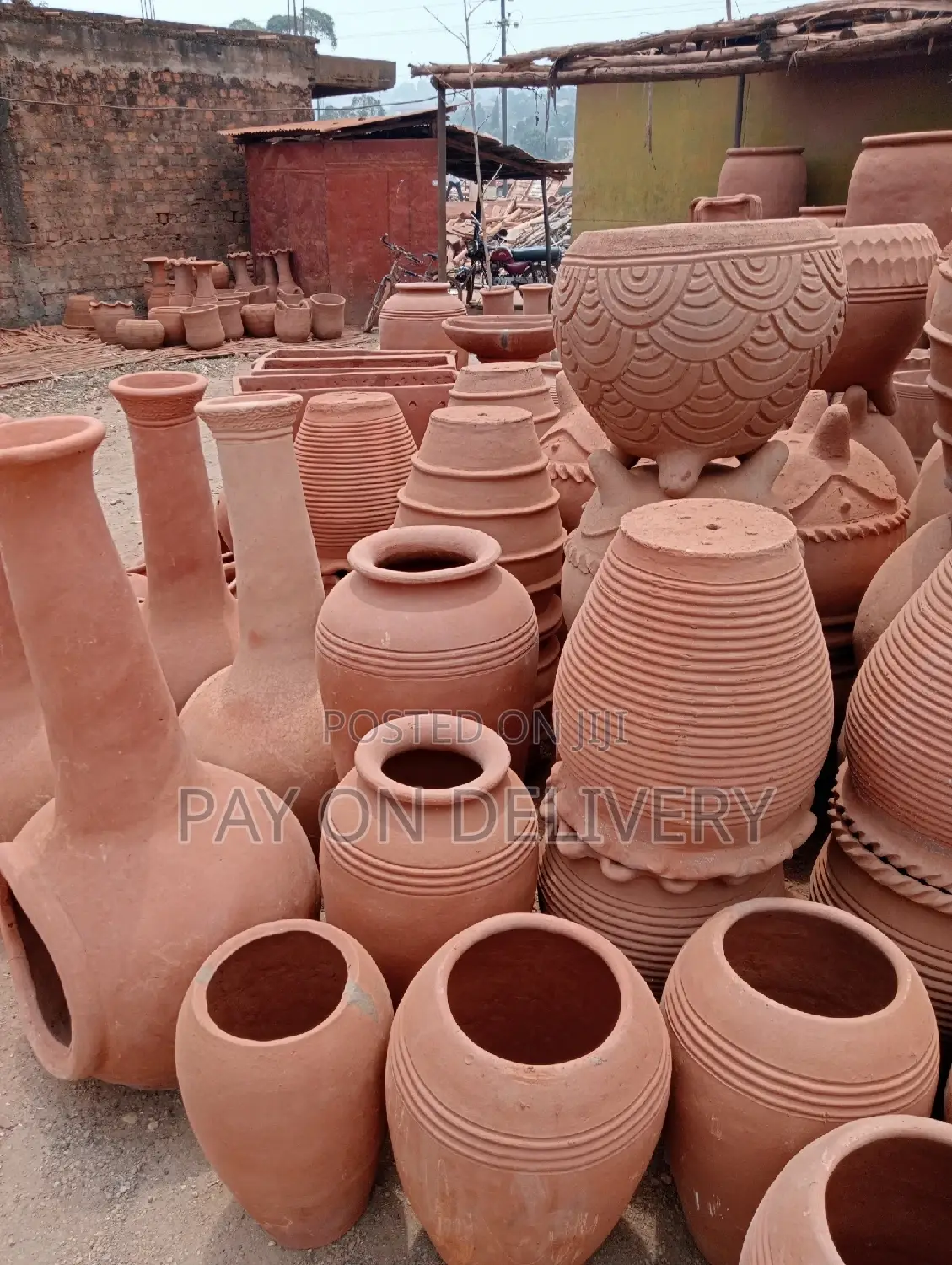 Nature(Clay Flower Pots)