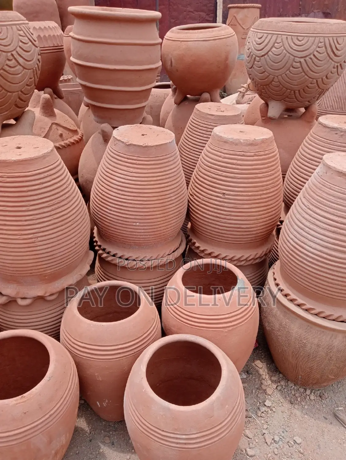 Nature(Clay Flower Pots)