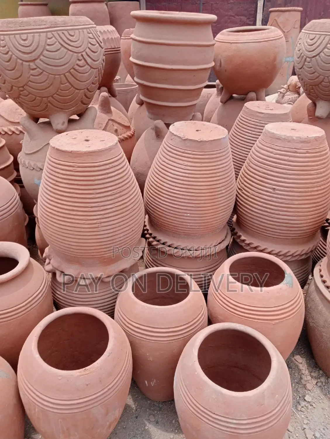 Nature(Clay Flower Pots)