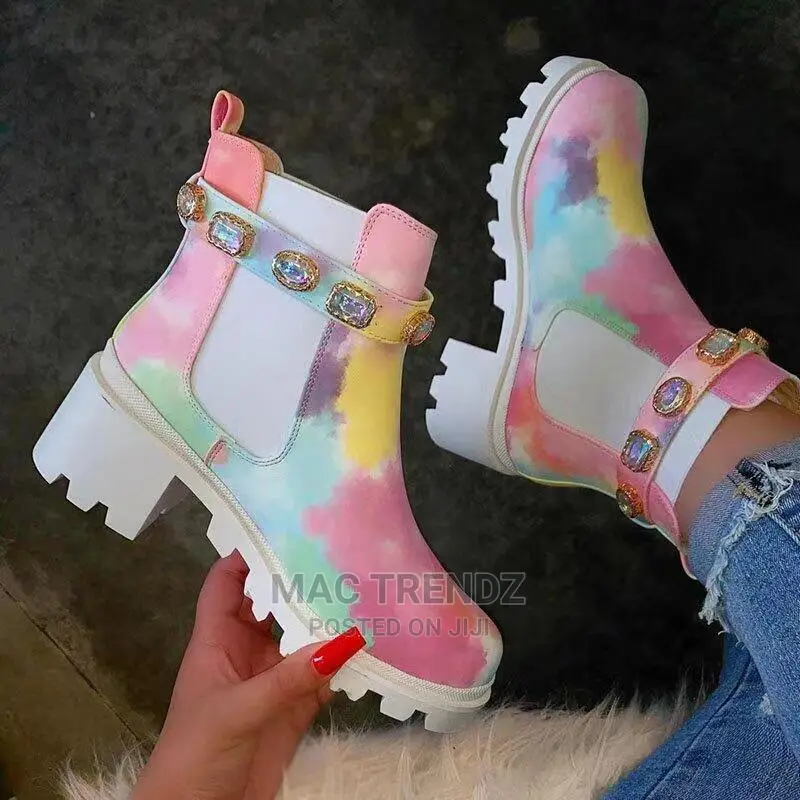 Ladies Boots Women's Shoes Mule Heels