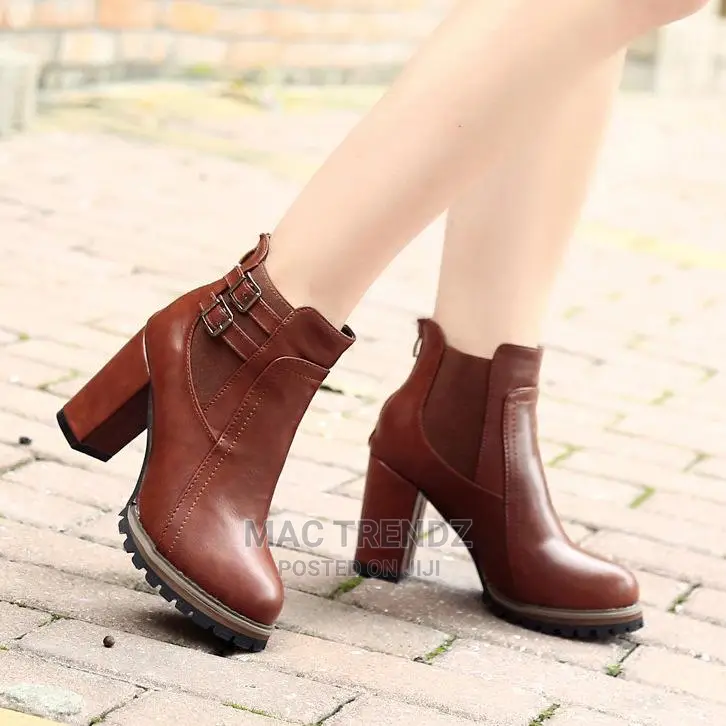 Ladies Boots Women's Shoes Mule Heels