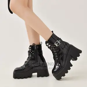 Ladies Boots Women's Shoes Mule Heels