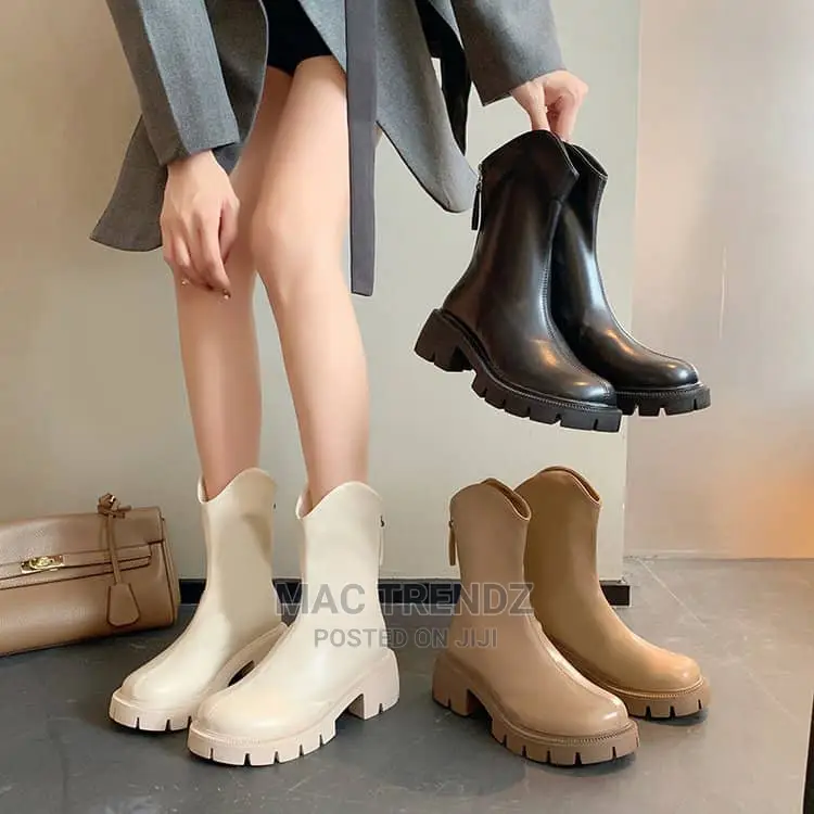Ladies Boots Women's Shoes Mule Heels