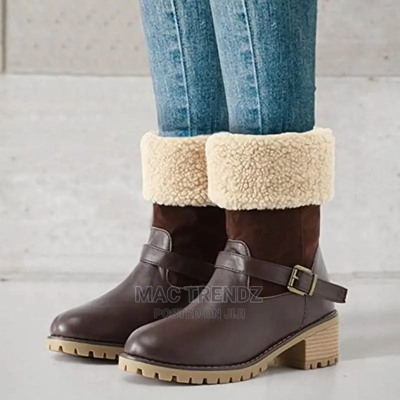 Ladies Boots Women's Shoes Mule Heels