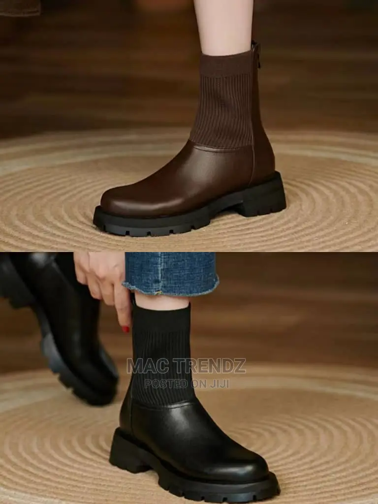Ladies Boots Women's Shoes Mule Heels