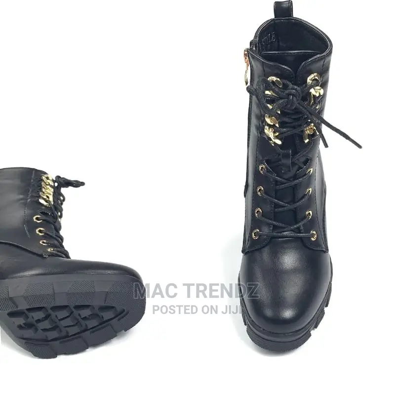 Ladies Boots Women's Shoes Mule Heels