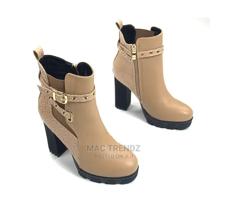 Ladies Boots Women's Shoes Mule Heels