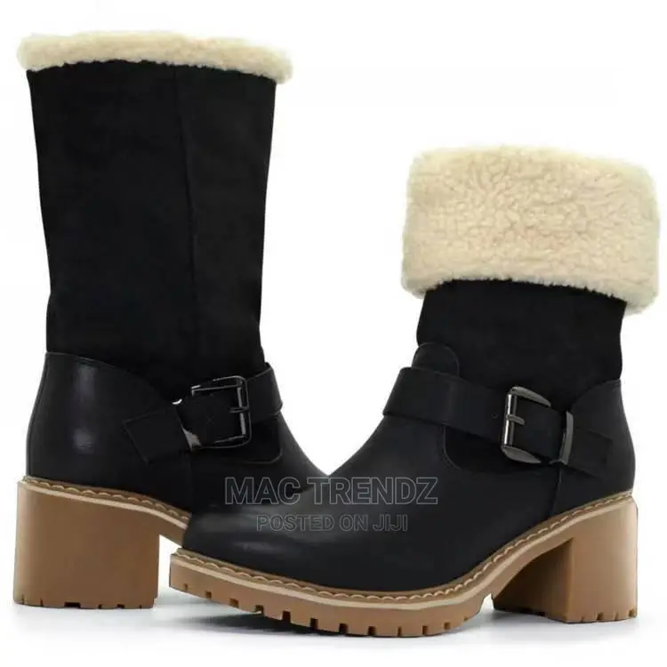 Ladies Boots Women's Shoes Mule Heels