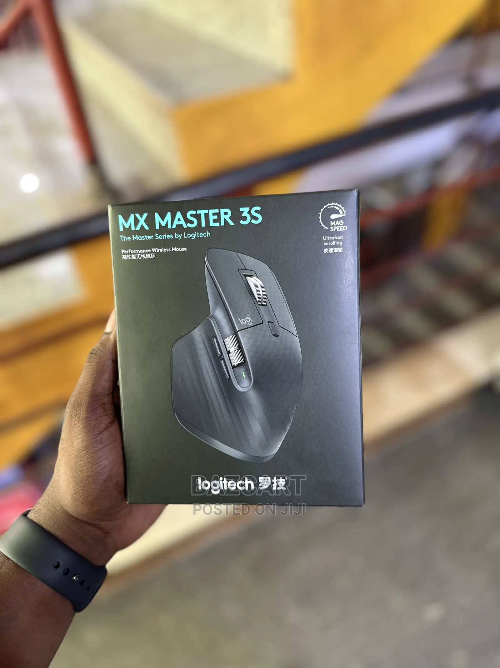 Logitech Mx Master 3s -Latest Product Design Ergonomic Mouse