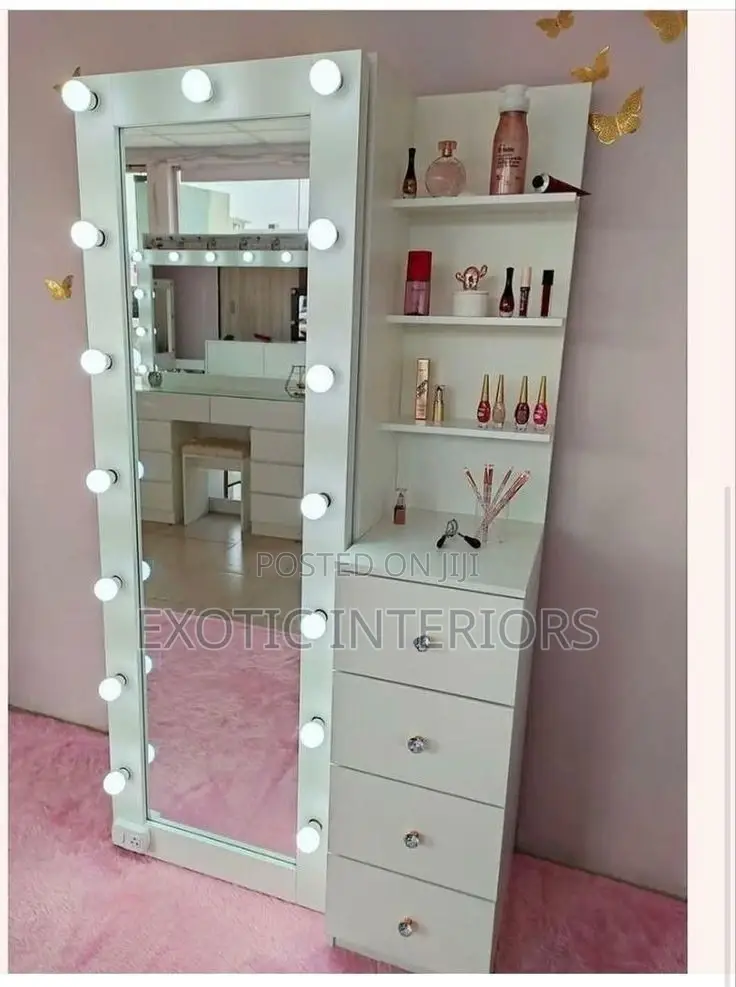 Dressing Mirror With Lights Call
