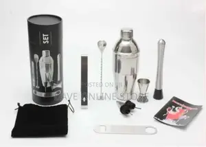 Cocktail Shaker Set, 8 Piece Bartender Drink Mixing Kit-