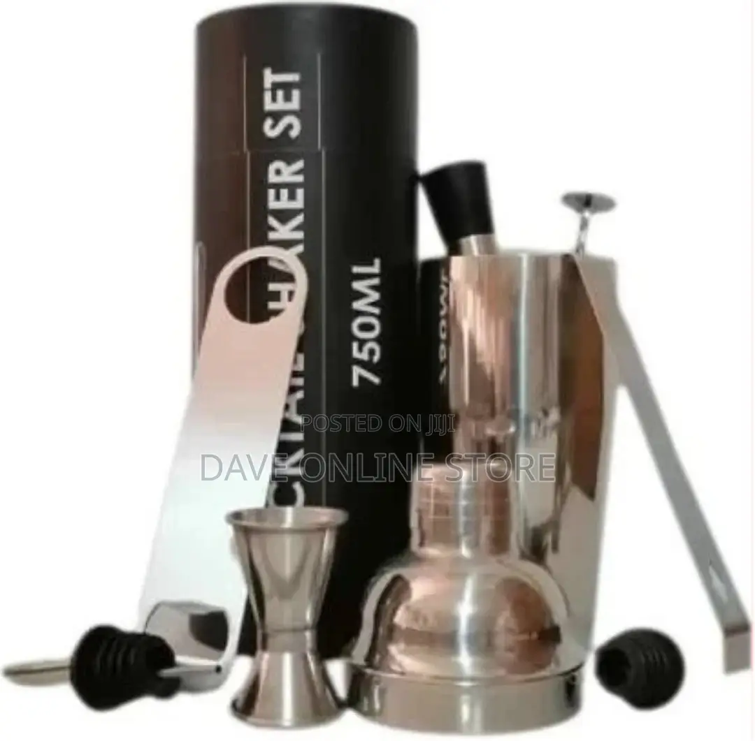 Cocktail Shaker Set, 8 Piece Bartender Drink Mixing Kit-