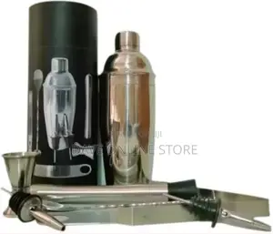Cocktail Shaker Set, 8 Piece Bartender Drink Mixing Kit-