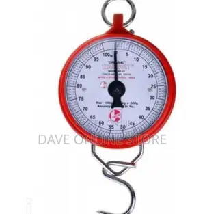 Hanson Heavy Duty Portable, Hook Type 100kg Weighing Scale