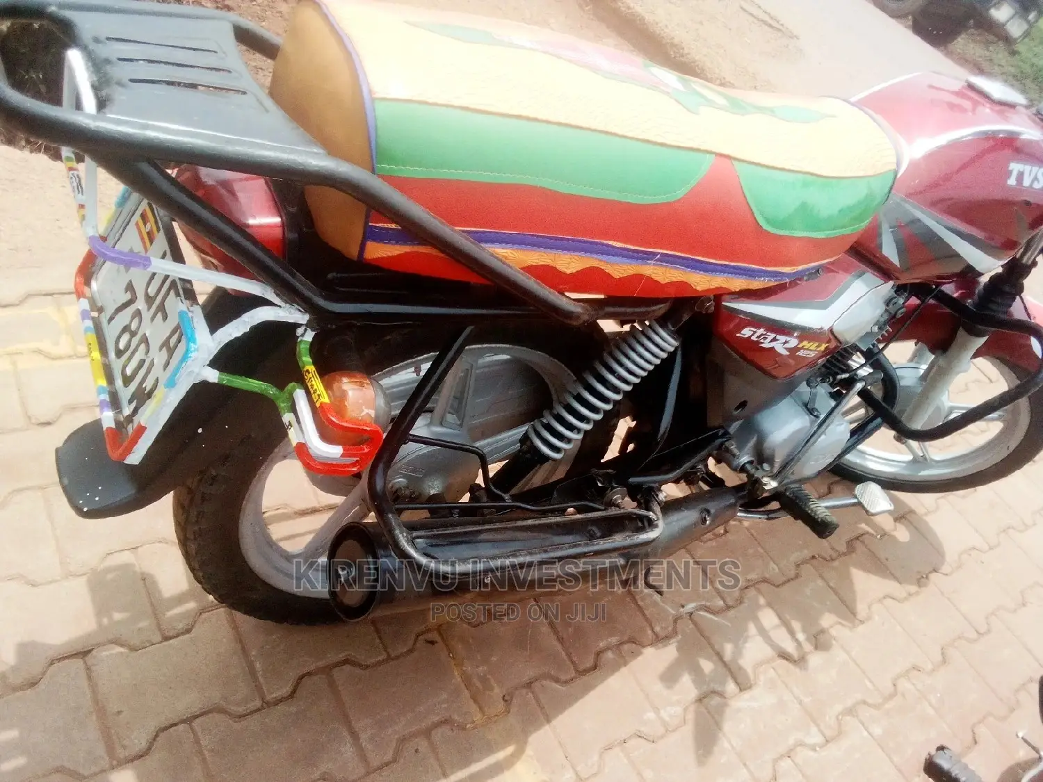 TVS Apache 180 RTR 2018 Orange