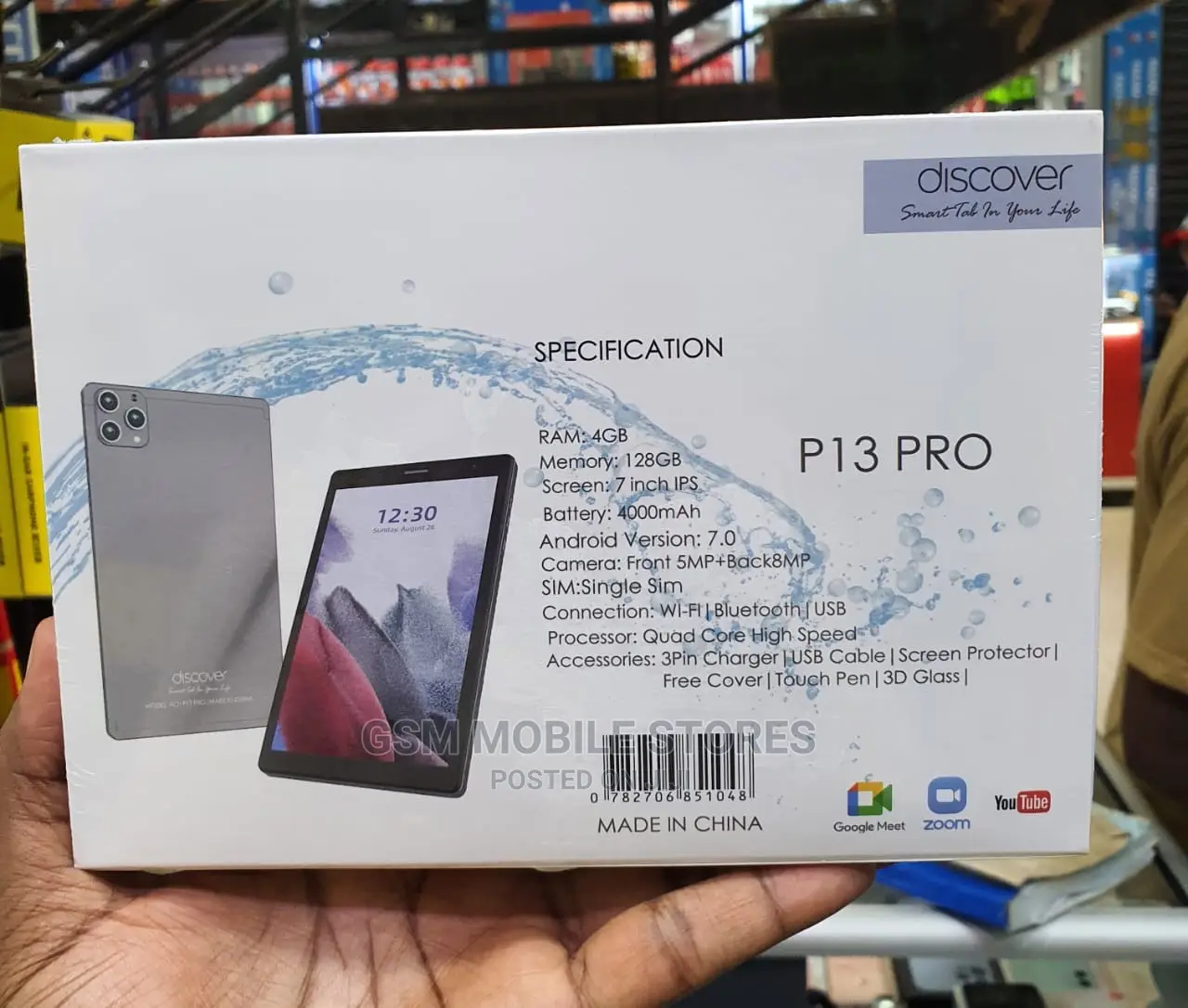 New Discover P13 Pro 128 GB Black