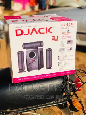 Djack 3in 1 Home Woofer With Bluetooth, Fm Radio and Remote
