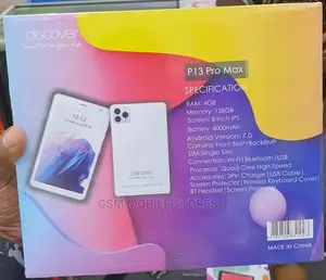 New Discover P13 Pro Max 128 GB Black