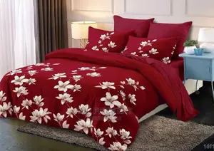 Duvet 6*6 Red Color