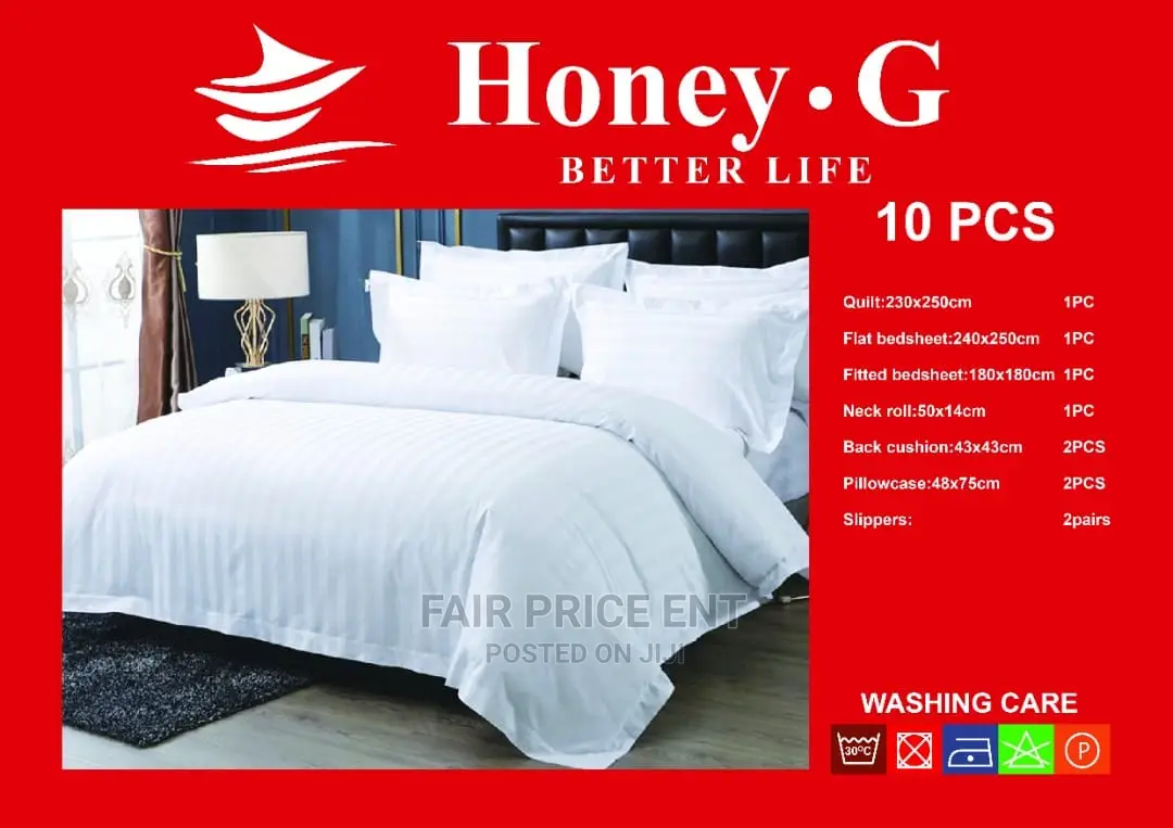 Duvet 10 Pcs 6*6 ( White)