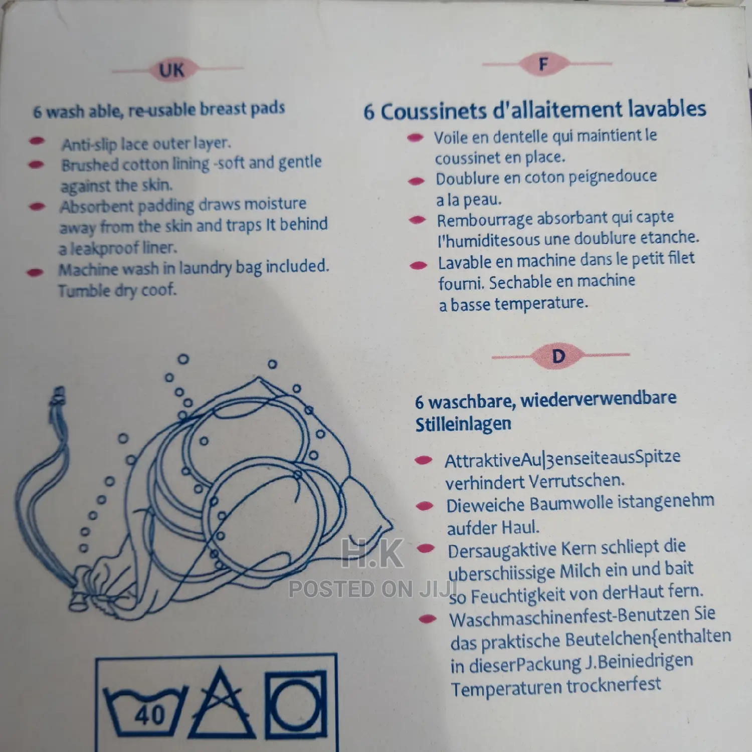 Breast Pad (Washable)