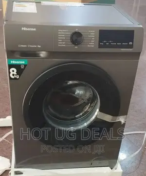 8kg Hisense Washing Machine Silver